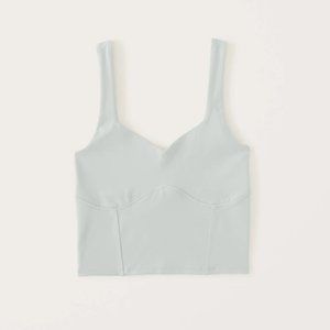 Abercrombie & Fitch Double-Layered Seamless Fabric Corset Tank